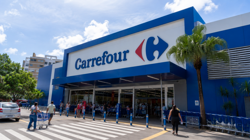 Carrefour supera projeções e volta a crescer no Brasil no segundo trimestre Carrefour supera projeções e volta a crescer no Brasil no segundo trimestre