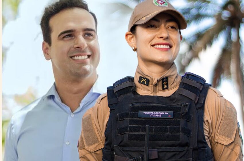 A força do nome da tenente-coronel Viviane para compor a chapa de Lucas Ribeiro
