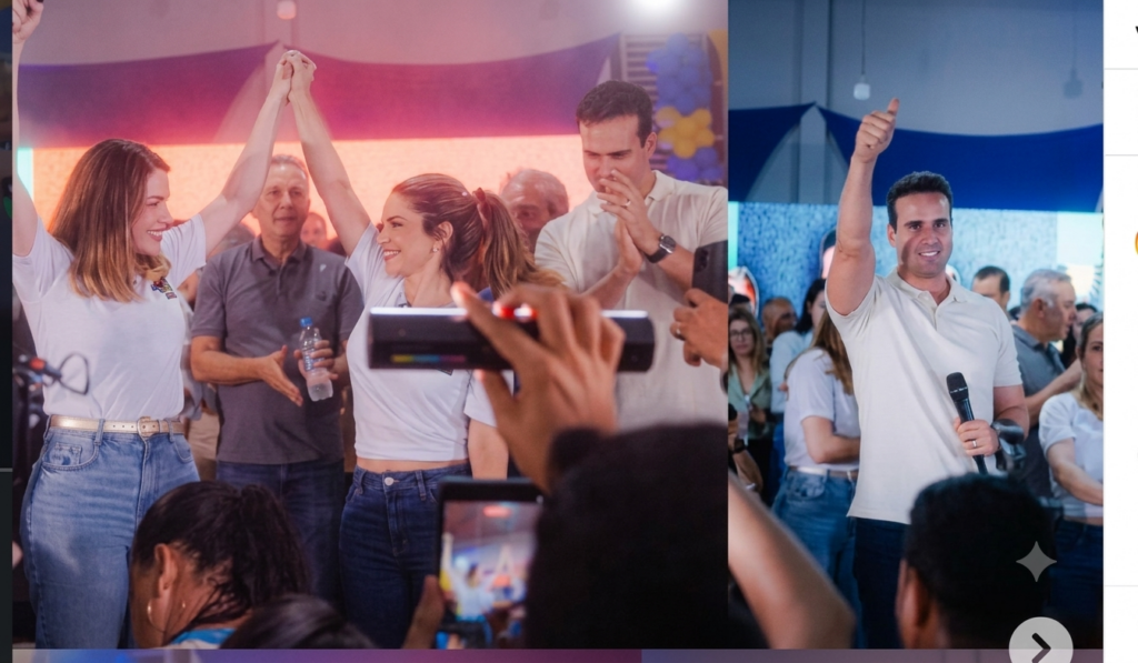 Lucas Ribeiro participa de plenária no Conde e reforça articulação política ao lado de lideranças da Paraíba