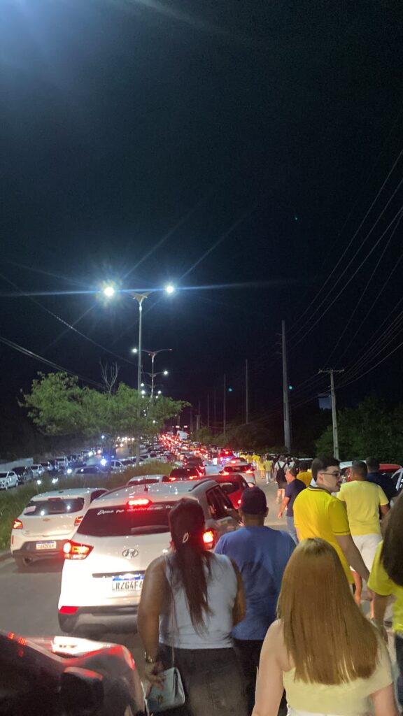 Convenção de Lucas Ribeiro provoca congestionamento e mobiliza milhares de apoiadores em João Pessoa