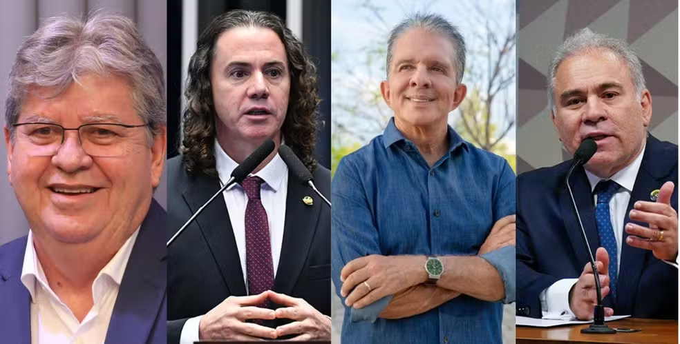 Quaest: João Azevêdo lidera disputa pelo Senado na Paraíba; Veneziano aparece em segundo