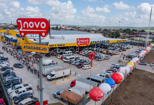 Novo Atacarejo chega a 39 lojas entre Pernambuco e Paraíba após inaugurar sexta unidade no Recife Novo Atacarejo chega a 39 lojas entre Pernambuco e Paraíba após inaugurar sexta unidade no Recife