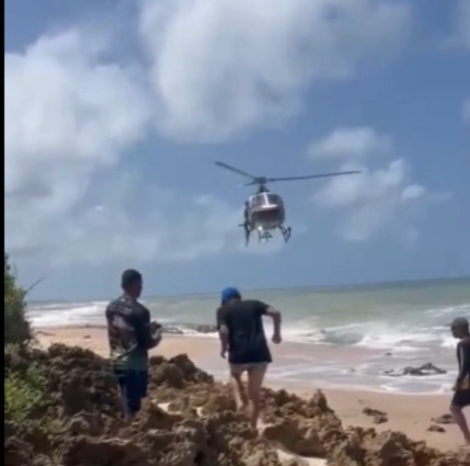 Jovem de 21 anos desaparece no mar após afogamento na Praia de Coqueirinho, no Litoral Sul da Paraíba