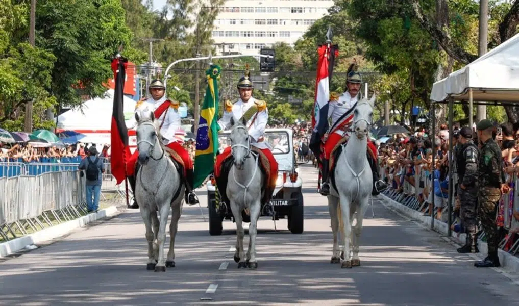 Independência do Brasil é celebrada com desfiles cívico-militares em João Pessoa e Campina Grande