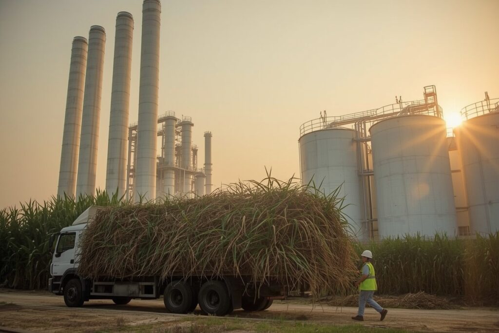 Produção de açúcar da Paraíba cai 24% na safra 2025/2026 e usinas migram para o etanol